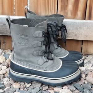 Sorel caribou waterproof leather winter snow boots